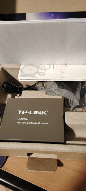 Set 2 bucăți: Media Converter TP-LINK MC100CM   NOI   Nefolosite