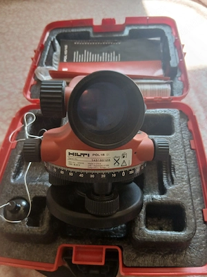 Nivelă optică Hilti   NOUĂ, nefolosită, cu geantă de transport