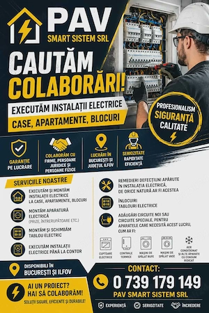 Executam instalații electrice București și ilfov