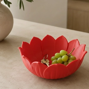 Bol Decorativ Floral pentru Obiecte Mici si Organizare, Design Petale