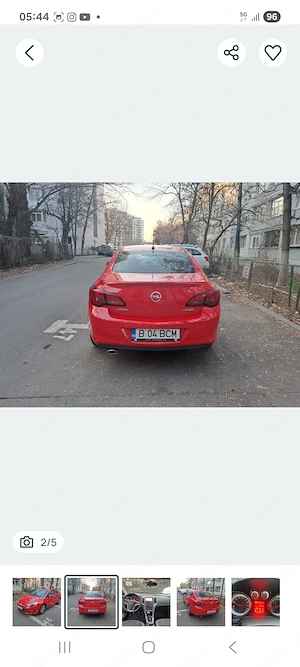 Opel Astra J 1.4 turbo - imagine 5