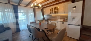 Casă inteligentă, cu influențe scandinave – priveliște panoramică Munții Făgăraș