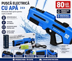 Pușcă electrică cu apă   Reîncărcabilă | 80 lei buc