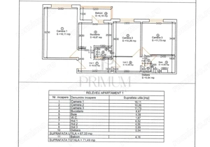 LIPOVEI | 3 CAM | DECOMANDAT | PARTER | 2 BAI | BALCON | ANVELOPAT | CENTRALA - imagine 8