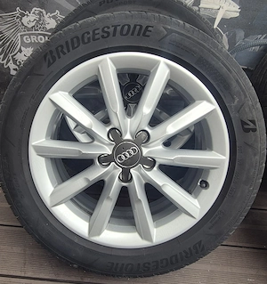 Jante aliaj cu anvelope de vara bridgestone Potenza 225/50/r17 - imagine 5