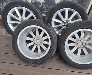 Jante aliaj cu anvelope de vara bridgestone Potenza 225/50/r17 - imagine 3
