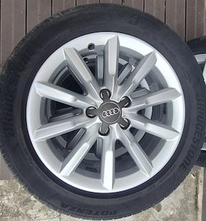 Jante aliaj cu anvelope de vara bridgestone Potenza 225/50/r17 - imagine 8