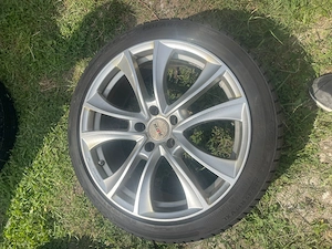 Vând set 4 jante + anvelope iarnă Polaris 5 225/45 R19 96V XL KBA 49830 ET38 - imagine 8