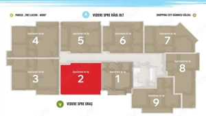 Apartament 2 camere - Shopping City - imagine 6