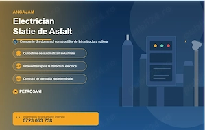 Electrician Stație de Asfalt   Petroșani