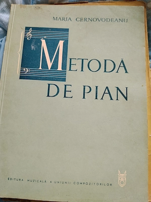Metoda de pian - Maria Cernovodeanu