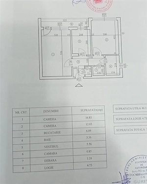 Apartament 2 camere Fizicienilor Nicolae Grigorescu comision 0% - imagine 10