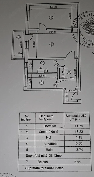 Apartament doua cemere, Ostroveni - imagine 9