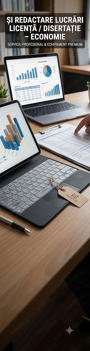 Consultanță și Redactare Lucrări Licență   Disertație - Economie