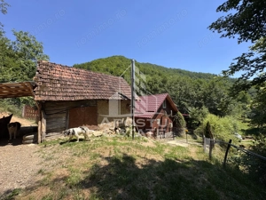 Casa din lemn, zona muntoasa, cu rau, la cheie, Ribita, Hunedoara - imagine 20