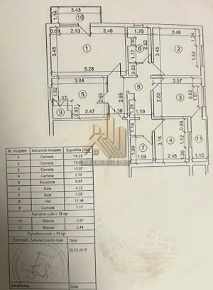 Apartament-4 Camere-Decomandat-78mp-Balcon-Parcare-Bartolomeu-Brasov - imagine 16