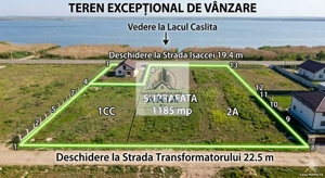 Teren exceptional de vanzare in Tulcea - Vedere superba la Lacul Casla