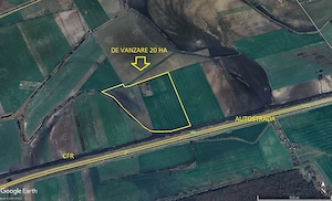 teren arabil compact Pecica - 20 HA  - - imagine 3