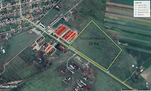 10 ha teren intravilan Nadab - la sosea - imagine 3