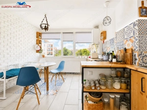 Apartament deosebit  #238;n Pia #539;a Civic #259; Tulcea | 90 mp | 2 b #259;i | Parcare - imagine 10