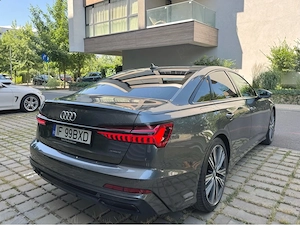 audi a6 5.0 TFSIe Plug-in Hybrid Matrix 3x S-line Achizionat de nou din reprezentanta porsche pipera - imagine 4