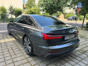 audi a6 5.0 TFSIe Plug-in Hybrid Matrix 3x S-line Achizionat de nou din reprezentanta porsche pipera - imagine 13