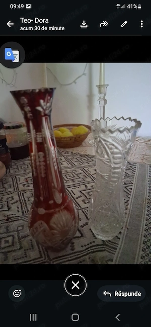 .vaze de cristal