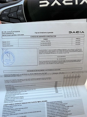 Dacia Sandero GPL 2024, unic proprietar,23000km - imagine 5