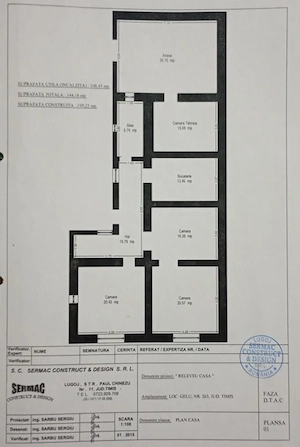 Casa, sat Gelu, 3 cam, 108mp util, teren 1906 - 3004 mp, com=0% - imagine 19