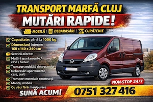Transport rapid Marfa Mobila județul Cluj