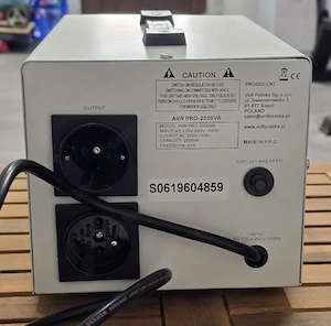 Vand stabilizator de tensiune Volt Polska 2000 VA servo motor - imagine 2