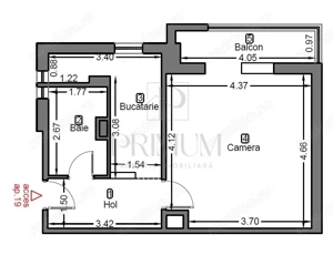 Apartament 1 camera-Sagului-Centrala-Ac - imagine 6