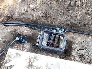 Spații verzi, amenajări cu piatră 