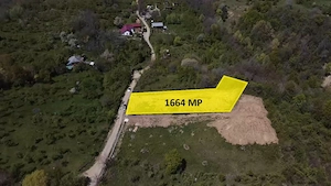 Teren construcție casă cabană Berevoești, Ungureni   1664 mp, zonă superbă - imagine 4