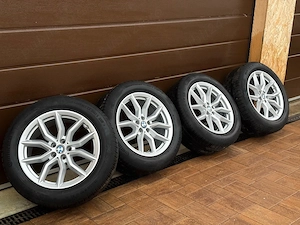 Roti complete iarnă BMW X5 X6 G05 G06 - Jante OE Style 734 + Continental WinterContact 265/50 R19 - imagine 4