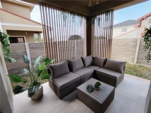 Duplex separat prin carport - Mobilat lux - Panouri si Asfalt - imagine 10