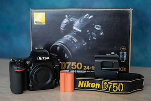 Nikon D750 full frame - stare excelenta, 111.000 cadre, complet