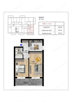 2 camere Zona Verde | Titan Pallady - Metrou Teclu, Promo parcare - imagine 2