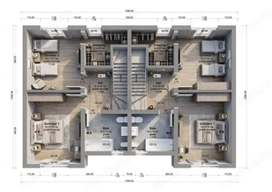 CALEA URSENI - DUPLEX - 4 CAMERE - 2 BAI - DRESSING - FINISAJE LA ALEGERE - imagine 3