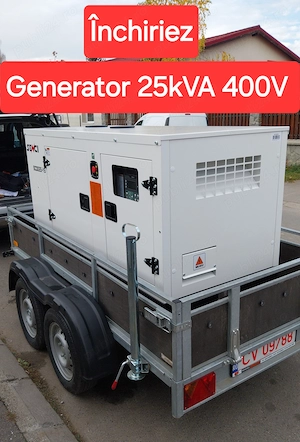 Vand Generator tip Senci 25kVA 400 V 