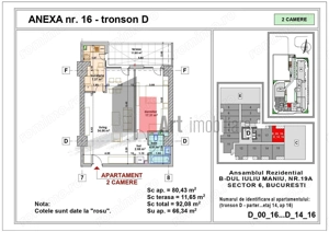Apartament 2 Camere  + Loc de Parcare Subteran | Smart Residence Lujerului - imagine 3