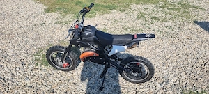 Pocket bike motor pentru copii amestec benzina