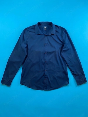 Cămașă bărbătească H&M , bleumarin, mărime L
