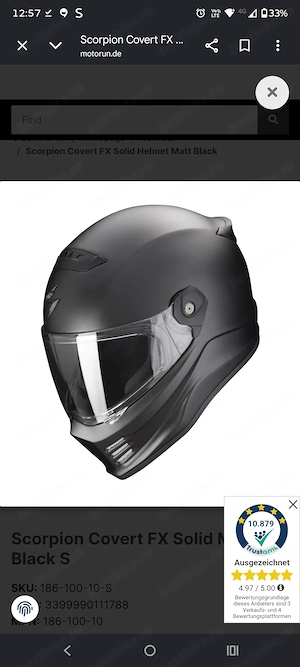 Casca Scorpion FX Covert  - imagine 2