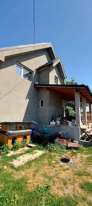 Proprietar, vand sau schim cu ap.3 camere casa P+ M constructie noua  2021. pret 149000 negociabil. - imagine 2