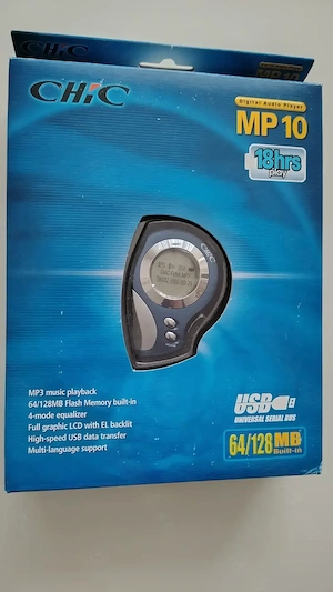 Perstel Chic MP10 - Sound bestial (Player din anul 2000 NOS de Colectie) - Sigilat