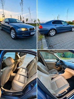 Vand BMW 320i (E46) Sedan (4 usi) Benzină+GPL Automata Tapiterie Piele 150 CP - imagine 3