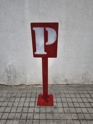 Blocator parcare din metal 