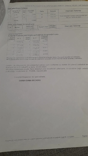 Vând 2,5 Ha teren agricol + 2 Terenuri intravilane in centru Loc Suhurlui Galați 