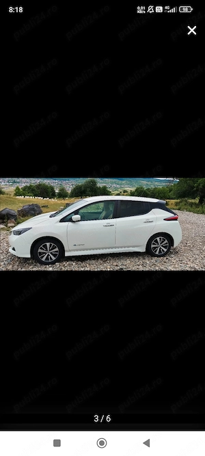 nissan leaf 40 kw din 2019  cu 106 k km 